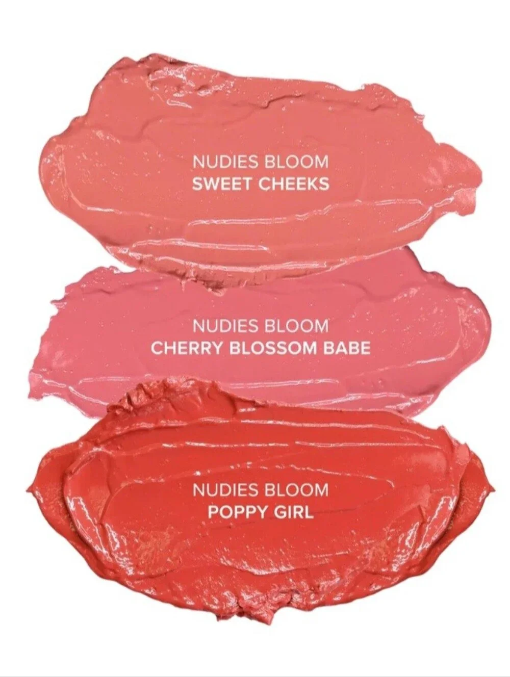 NUDESTIX Nudies Bloom Pretty Blush 3-Piece Mini Kit (Shades: Pink, Rose, Coral) - Picture 2 of 10
